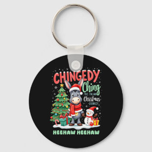 Chingedy Ching the Italy Kerstman Donkey Heehaw Sleutelhanger
