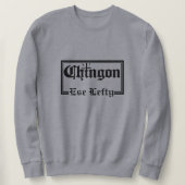 Chingón sweatshirt met eigen naam (Design voorkant)