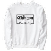 Chingón sweatshirt met eigen naam