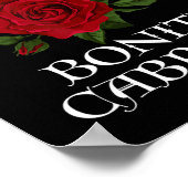 Chingona Bonita Cabrona Hispanic Chicana Feminist Poster (Hoek)