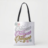 Chingona boodschaptas tote bag (Voorkant)