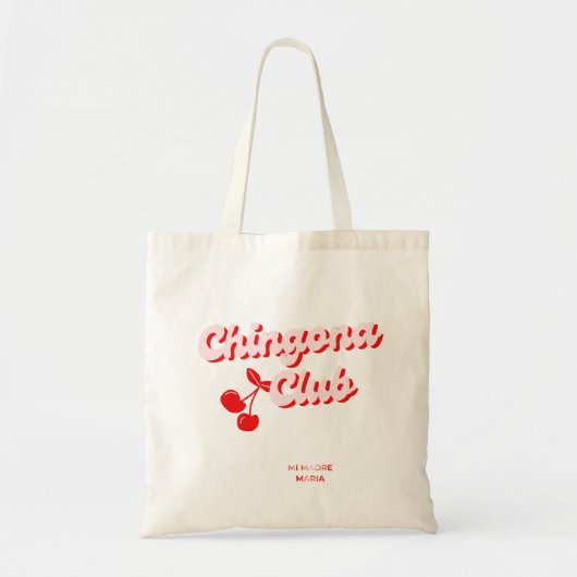 Chingona Club, Maria Tote Bag (Voorkant)