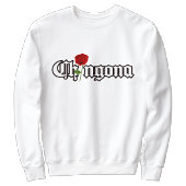 Chingona Red Rose trui