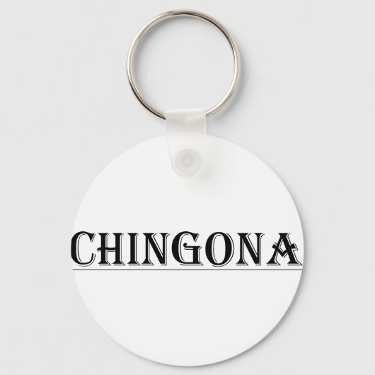 CHINGONA SLEUTELHANGER (Voorkant)