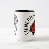 Chingona tweekleurige koffiemok (Center)