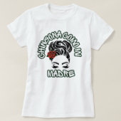 Chingona zoals mijn Moeder T-shirt (Design voorkant)