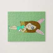 Chini Bunny meisje  Legpuzzel (Horizontaal)