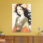 Chini Wong Canvas Afdruk (Insitu (Woonkamer))