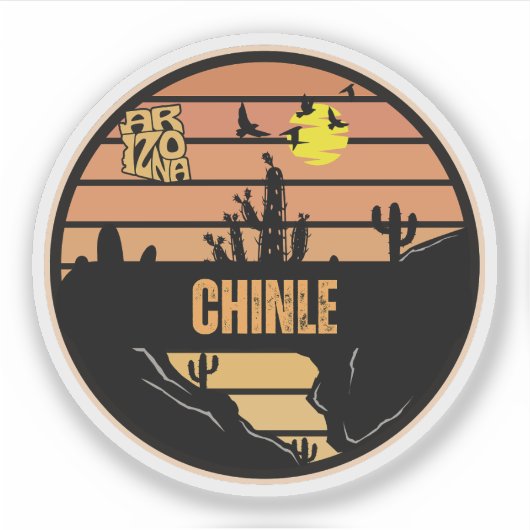Chinle, Arizona Sticker (Voorkant)