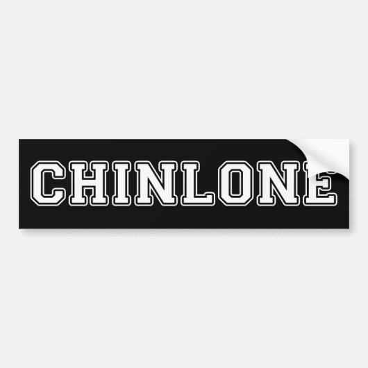 Chinlone Bumpersticker (Voorkant)
