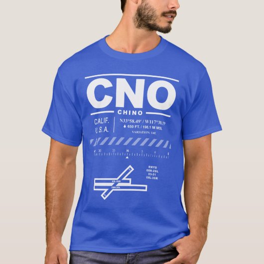 Chino Airport CNO T-shirt (Voorkant)