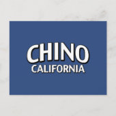 Chino California Briefkaart (Voorkant)