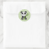 Chino De Panda Ronde Sticker (Tas)