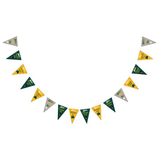 Chino Hills AA's Bunting Flags Vlaggetjes (Alle)