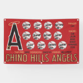 Chino Hills Angels Banner (Horizontaal)