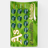 Chino Hills A's Banner (Verticaal)