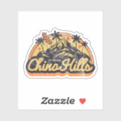 Chino Hills, California Sticker (Vel)