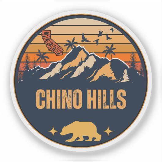 Chino Hills, Californië Sticker (Voorkant)
