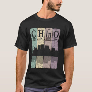 Chino Periodiek Systeem Elementen Chino Californië T-shirt