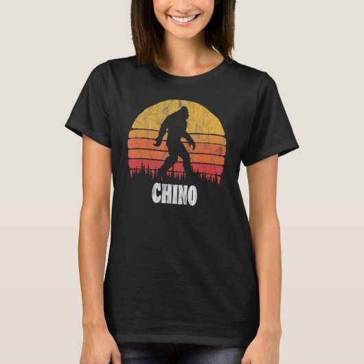 Chino tachtigheden Bigoot Retro Sunset T-shirt (Voorkant)