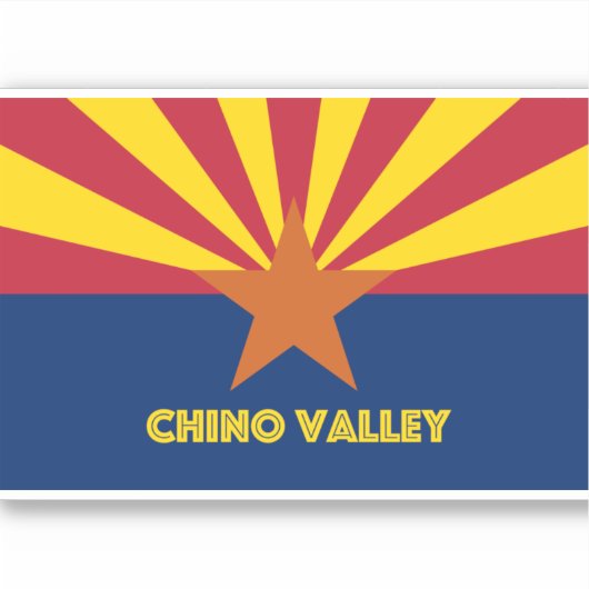 Chino Valley AZ Sticker (Voorkant)