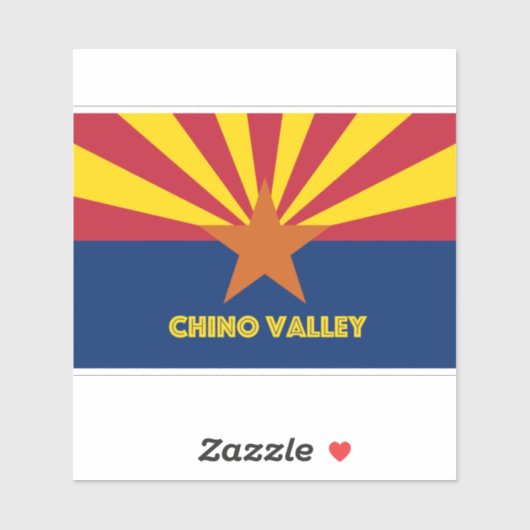 Chino Valley AZ Sticker (Vel)