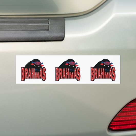 Chino Valley Brahmas Bumpersticker (Op auto)