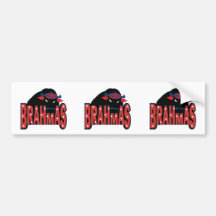 Chino Valley Brahmas Bumpersticker