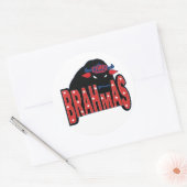 Chino Valley Brahmas Clear Sticker (Envelop)