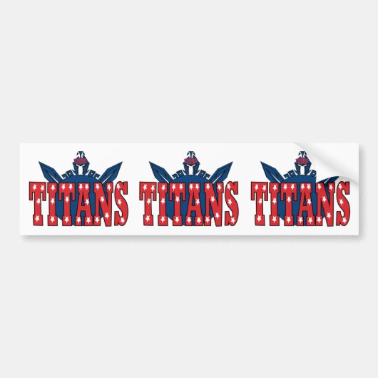 Chino Valley Titans Bumpersticker (Voorkant)