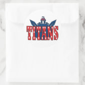 Chino Valley Titans Clear Sticker (Tas)