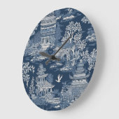 Chinoiserie 2 Wandklok (Hoek)