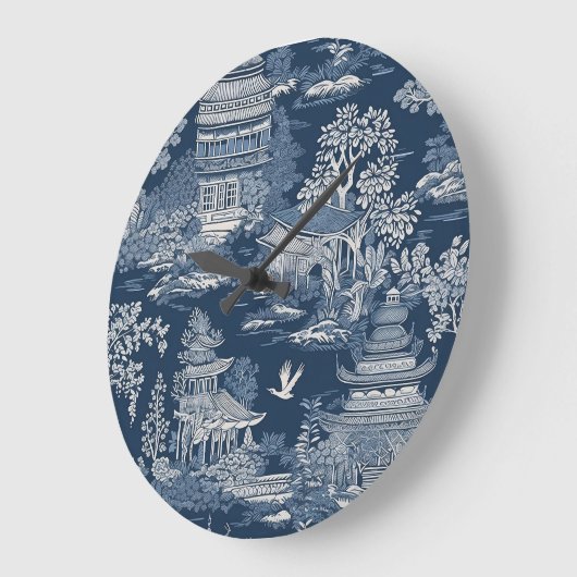 Chinoiserie 2 Wandklok (Hoek)