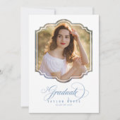 Chinoiserie Afstuderen Fotosjabloon ID1098 Kaart (Voorkant)