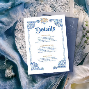Chinoiserie Antiek Lijst Weddomg Details Informatiekaartje