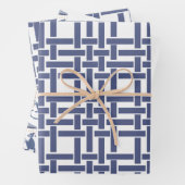 Chinoiserie-apen en Bamboe Gift Wrap Sheets Inpakpapier Vel (In situ)