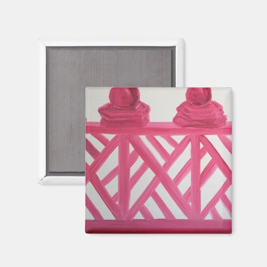 CHINOISERIE au JARDIN Magneet (Voorkant / Achterkant)