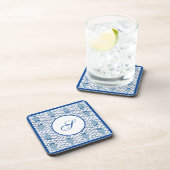 Chinoiserie Bamboo Ginger Jar Beverage Coaster Bier Onderzetter (Rechterzijde)