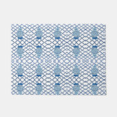 Chinoiserie Bamboo Ginger Jar Doormat Mat Rug (Voorkant)