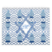 Chinoiserie Bamboo Ginger Jar Jars Kalender (Hoes)