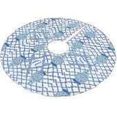 Chinoiserie Bamboo Ginger Jar Jars Kerstboom Rok (Gekanteld)