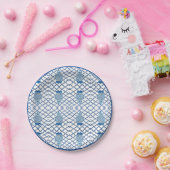 Chinoiserie Bamboo Ginger Jar  Papieren Bordje (Feest)