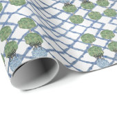 Chinoiserie Bamboo Topiaries Topiary  Cadeaupapier (Rol Hoek)