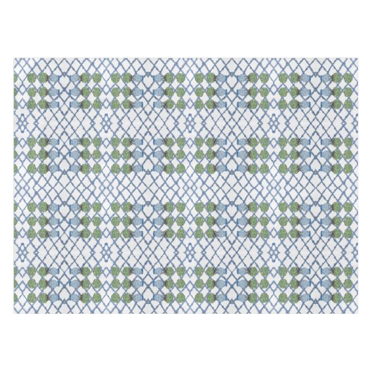 Chinoiserie Bamboo Topiaries Topiary Tafelkleed (Voorkant (Horizontaal))