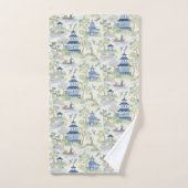 Chinoiserie Bath Towels Bad Handdoek (Handdoek)