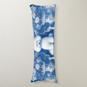 Chinoiserie Bichon Frise Body Kussen (Voorkant Verticaal)