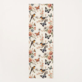 Chinoiserie Bird and Butterfly Harmony Yogamat