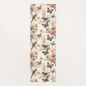 Chinoiserie Bird and Butterfly Harmony Yogamat (Achterkant)