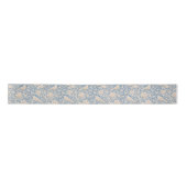 Chinoiserie Bird and Flower Seamless Pattern Satijnen Lint (Voorkant)