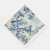 Chinoiserie Bird Haven Napkins Servet (Hoek)